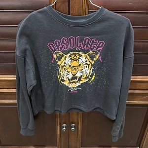 Desolate cropped sweatshirt size M